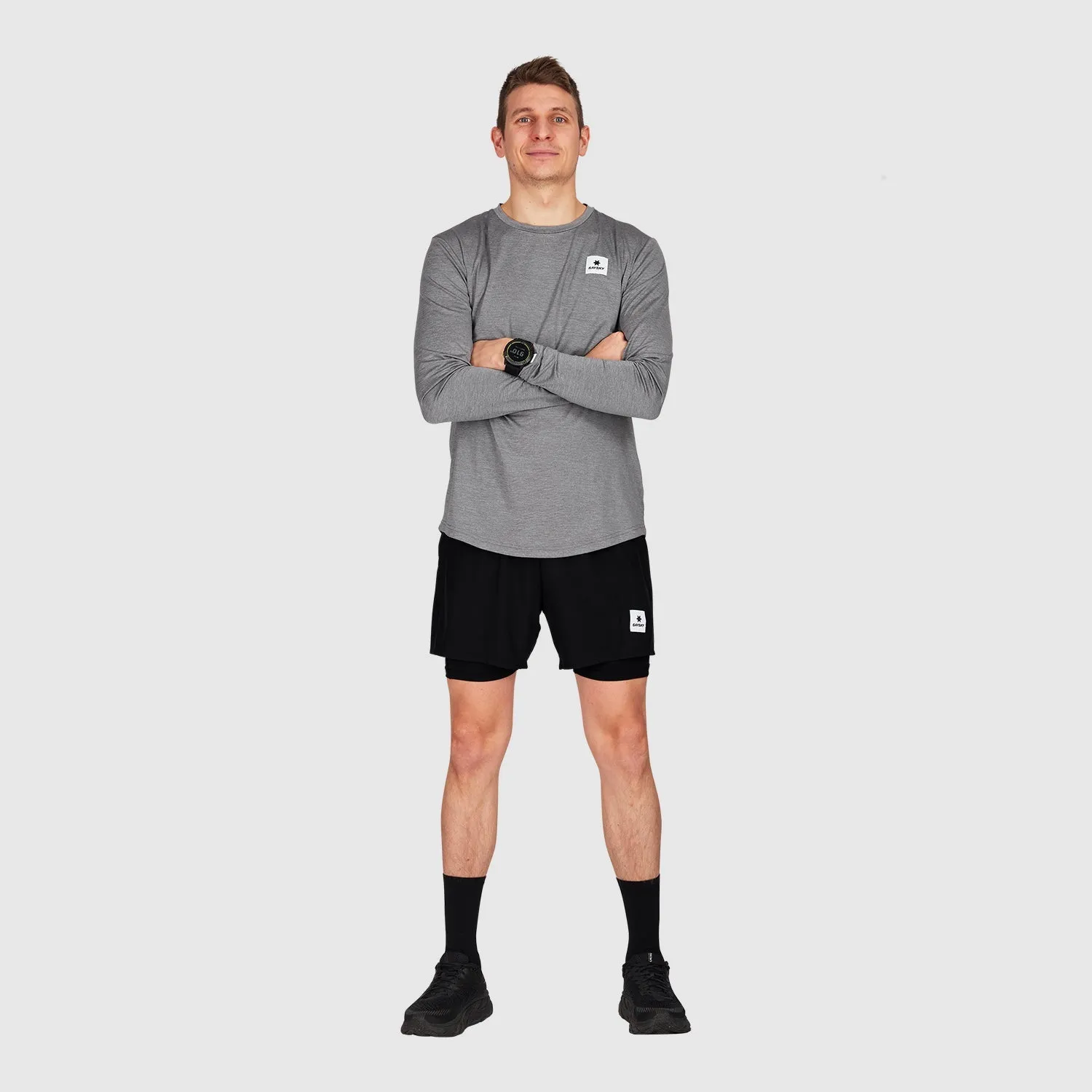 2 In 1 Pace Shorts 5" Heren