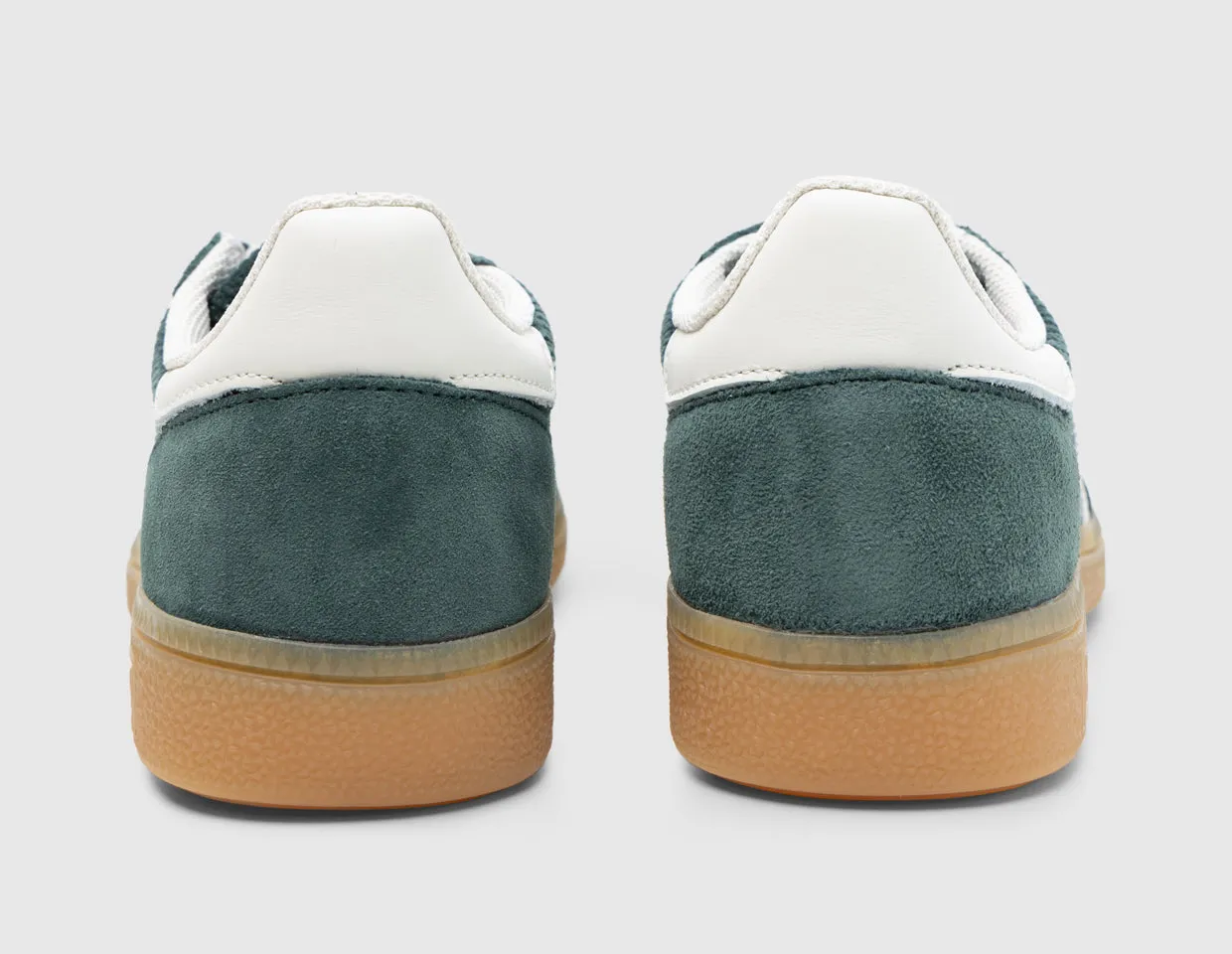 adidas Originals Women's Handball Spezial Mineral Green / Off White - Gum