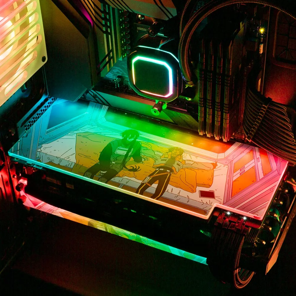 After A Long Day RGB GPU Backplate