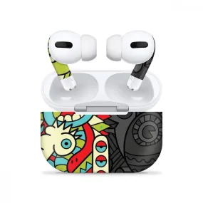 Airpods Pro Multi Abstract Skin