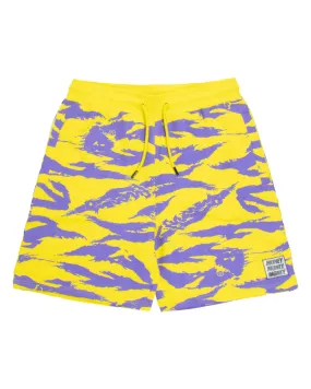 All-Over Tiger Camo Flc Short