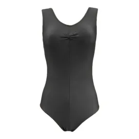 Angela ruched front tank leotard