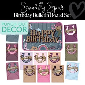 Birthday | Bulletin Board Set | Sparkly Spur | Schoolgirl Style