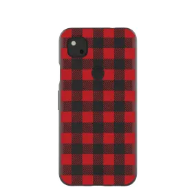 Black Flannel Google Pixel 4a Case