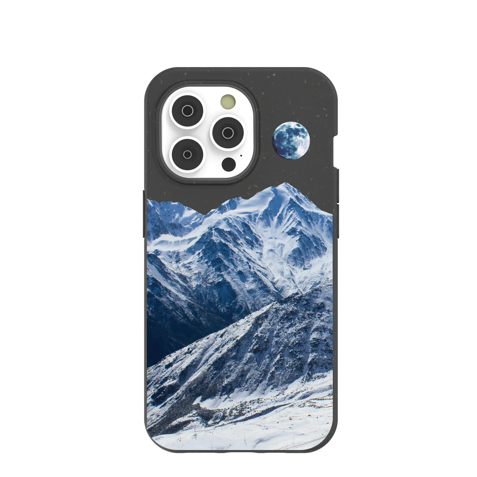 Black Night Slopes iPhone 14 Pro Case with MagSafe Module