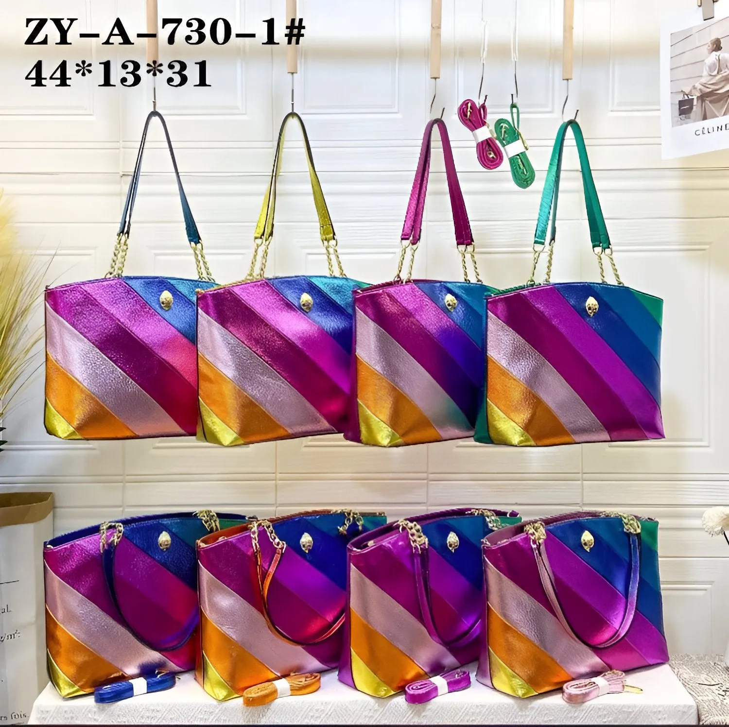 Bolsa Tote Kurt Geiger Rainbow Top Quality.-