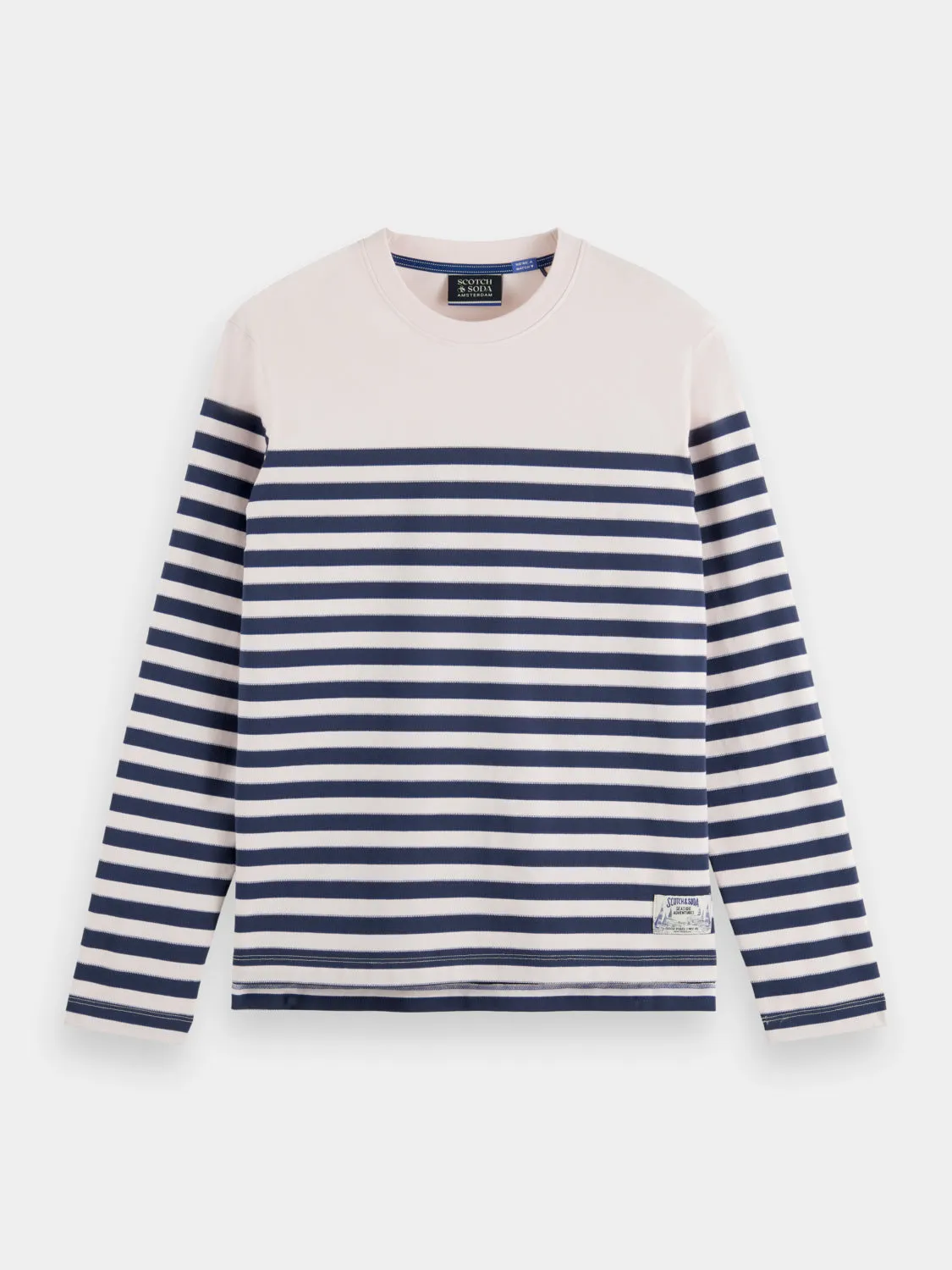 Breton striped long sleeved t-shirt