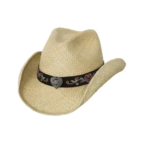 Bullhide Crazy For You Straw Hat Style 2605