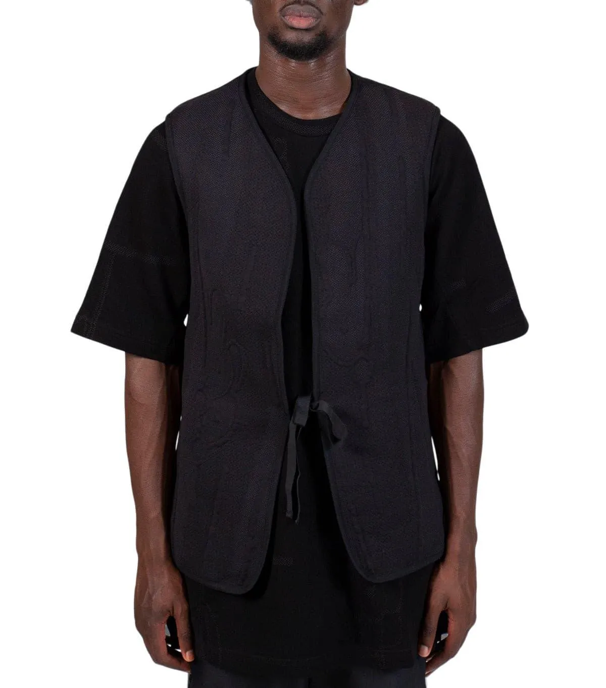 BYBORRE Open Back Vest Black