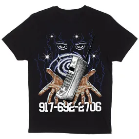 Call Me 805 Phone BLK Tee