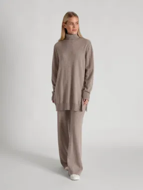 Cashmere pants "Dagny" - toast