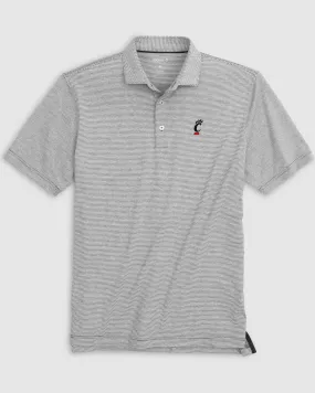 Cincinnati Lyndonn Jersey Performance Striped Polo