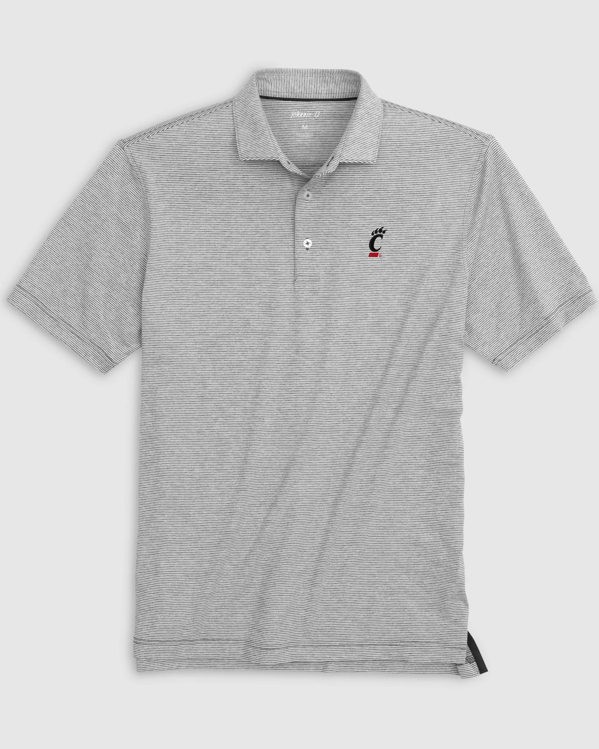 Cincinnati Lyndonn Jersey Performance Striped Polo