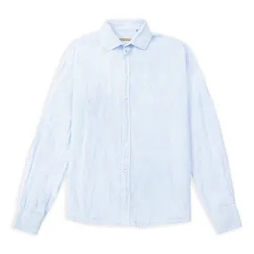 Classic Linen Hythe Shirt - Sky Fancy