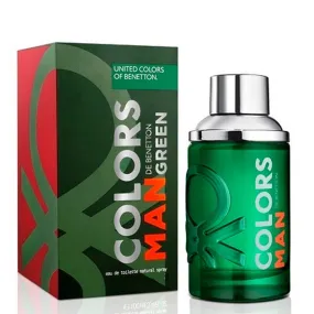 Colors Men Green EDT  60 ML - Benetton