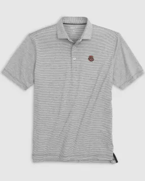 Cornell Lyndonn Striped Jersey Performance Polo