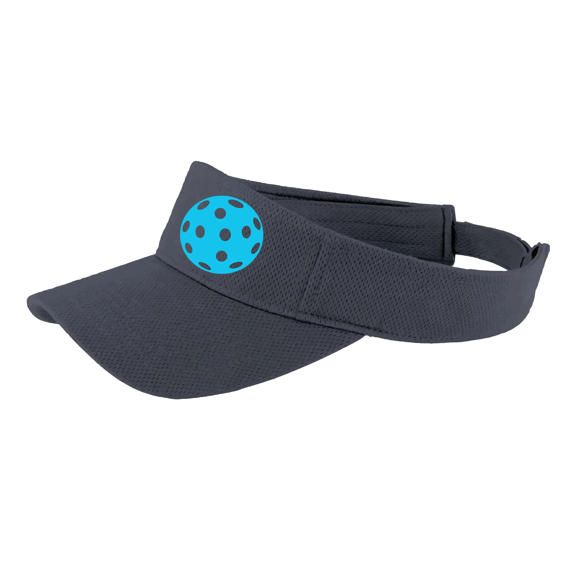 Cyan Pickleball (Customizable) | Pickleball Visors | Moisture Wicking 100% Polyester