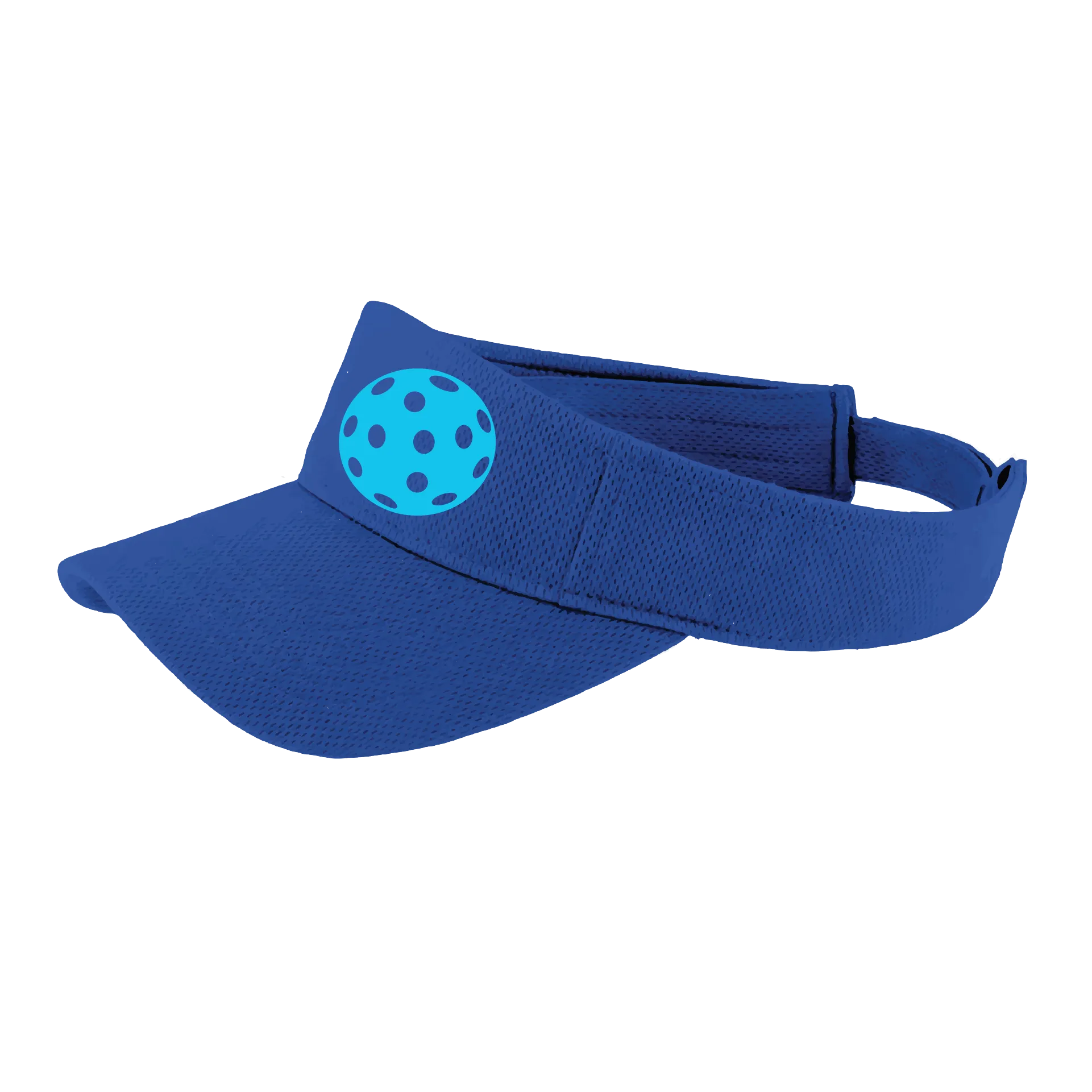 Cyan Pickleball (Customizable) | Pickleball Visors | Moisture Wicking 100% Polyester