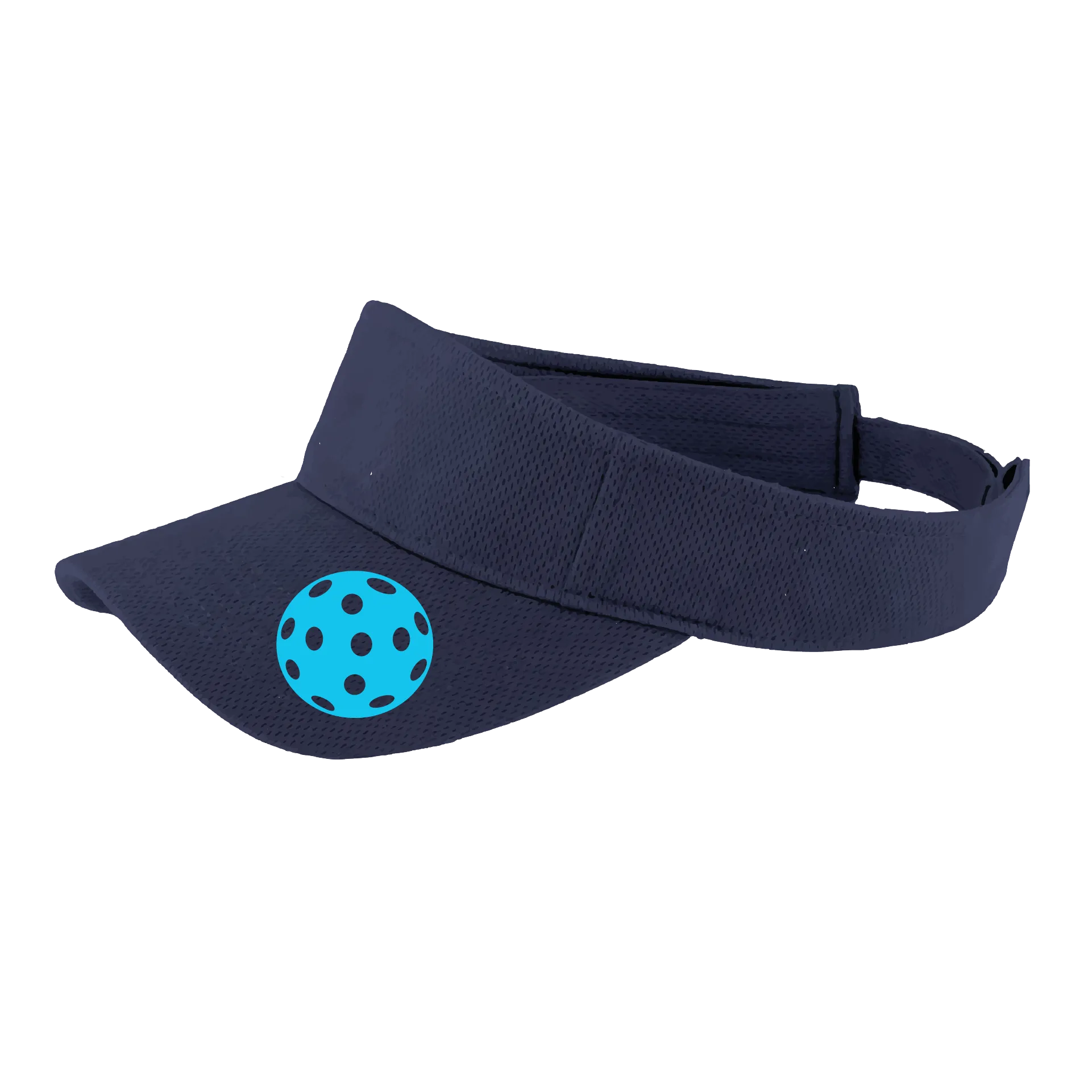 Cyan Pickleball (Customizable) | Pickleball Visors | Moisture Wicking 100% Polyester