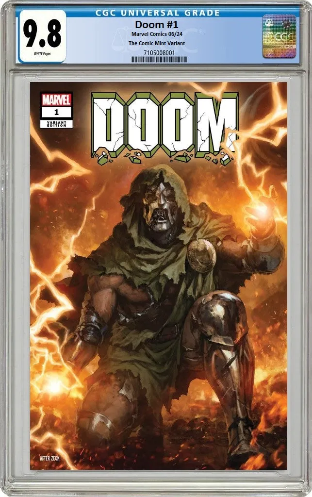 DOOM 1 SKAN SECRET WARS HOMAGE VARIANT