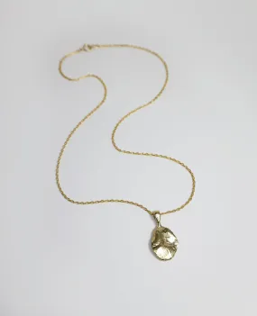 FINGER BLOTCH // golden pendant