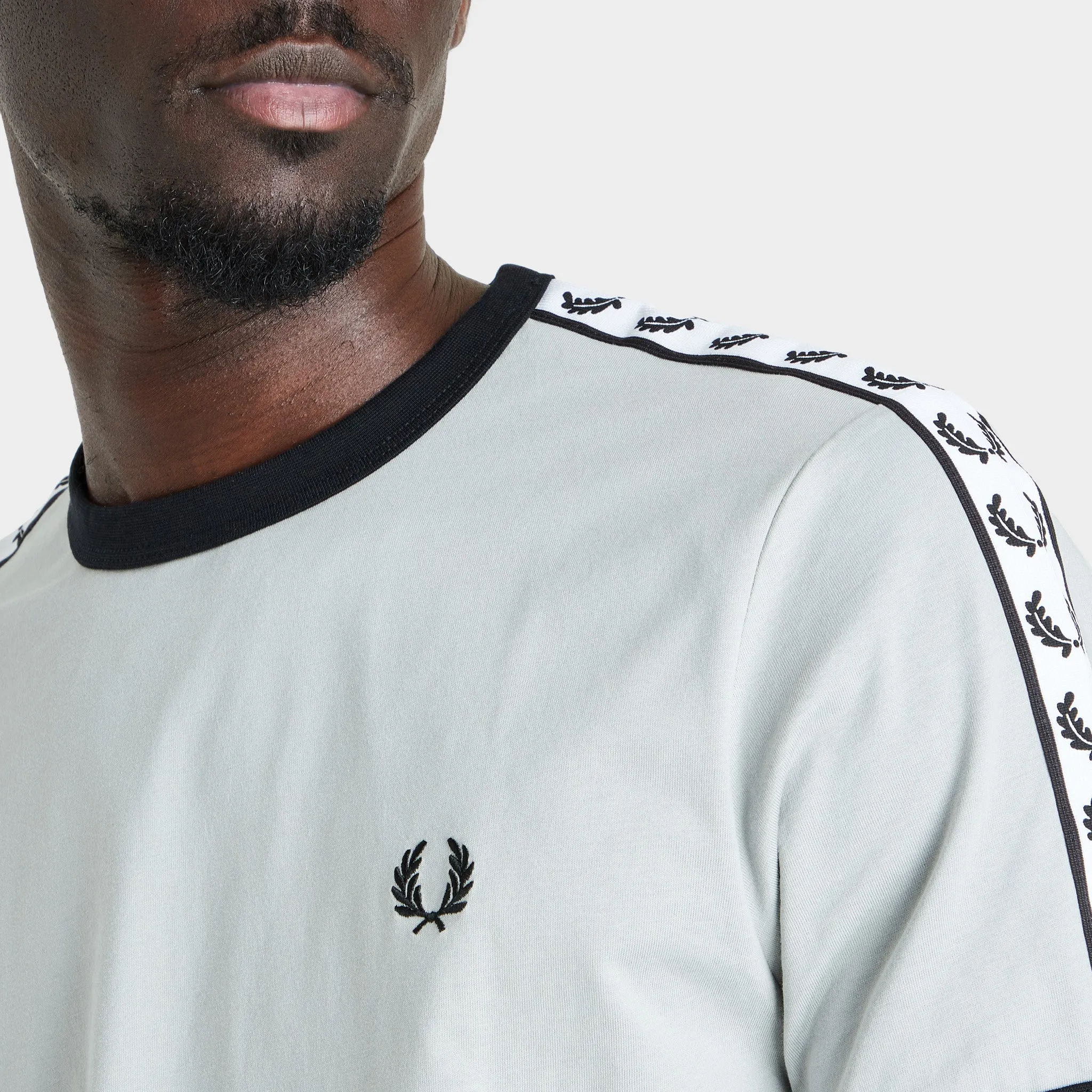 Fred Perry Taped Ringer T-shirt / Limestone