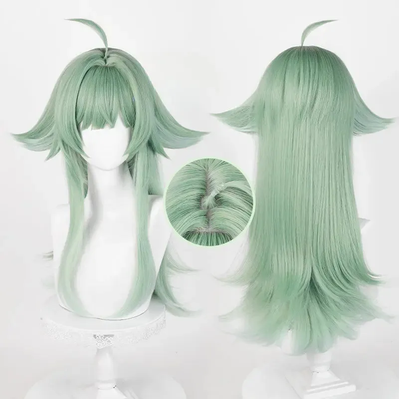 Honkai Star Rail Huohuo Green Cosplay Wig ON1306