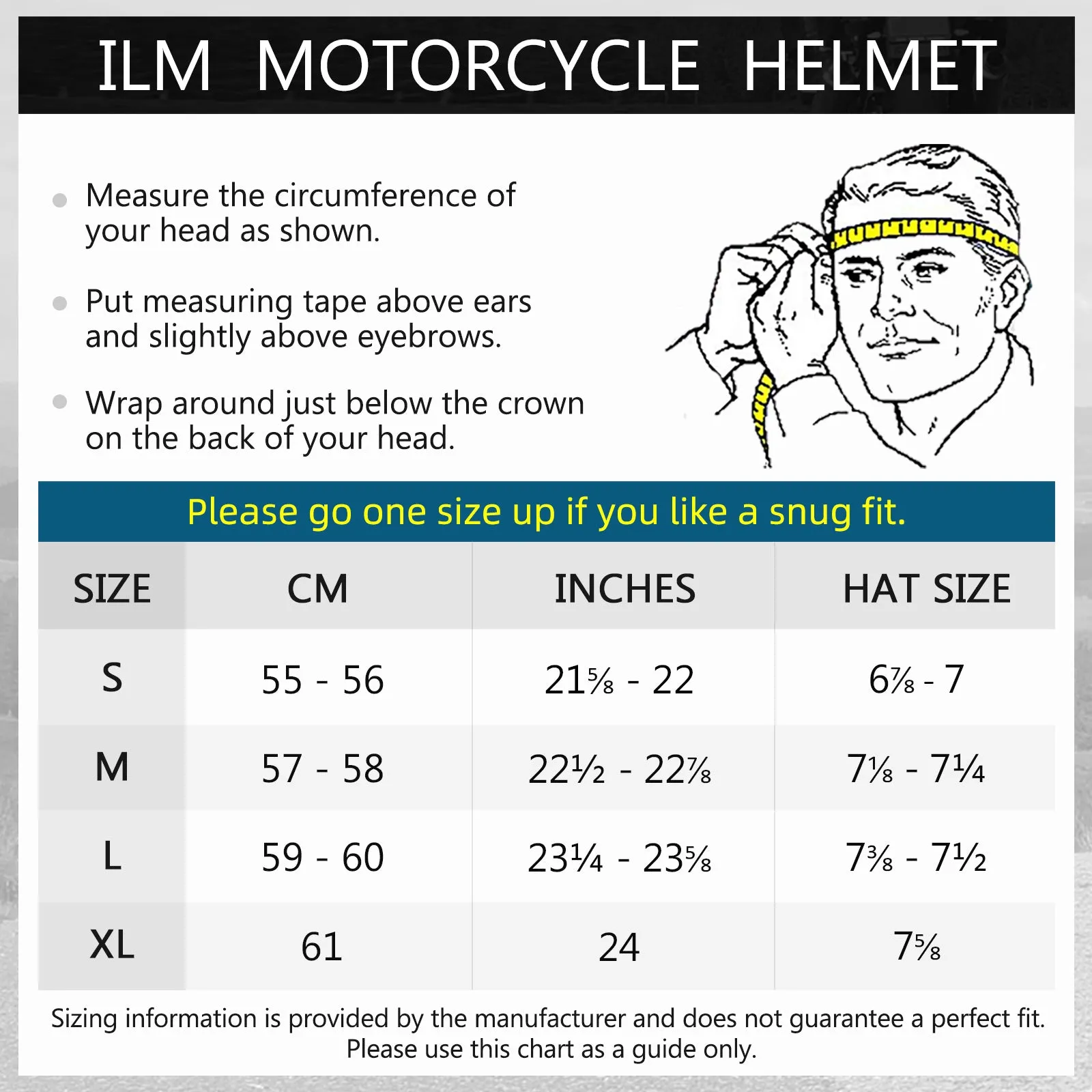 ILM Modular Full Face Motorcycle Helmet Model DP998