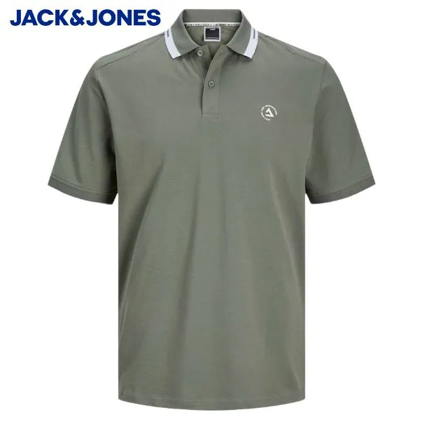 Jack & Jones Hass Agave Green Polo Shirt Green