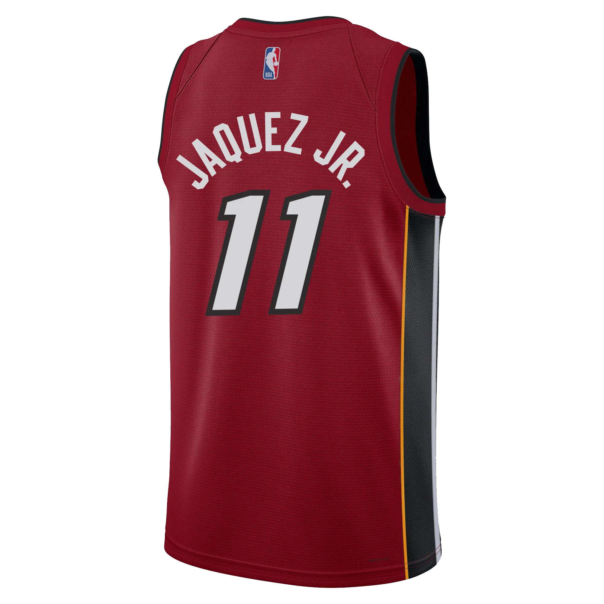 Jaime Jaquez Jr. Nike Jordan Brand Miami HEAT Statement Red Swingman Jersey