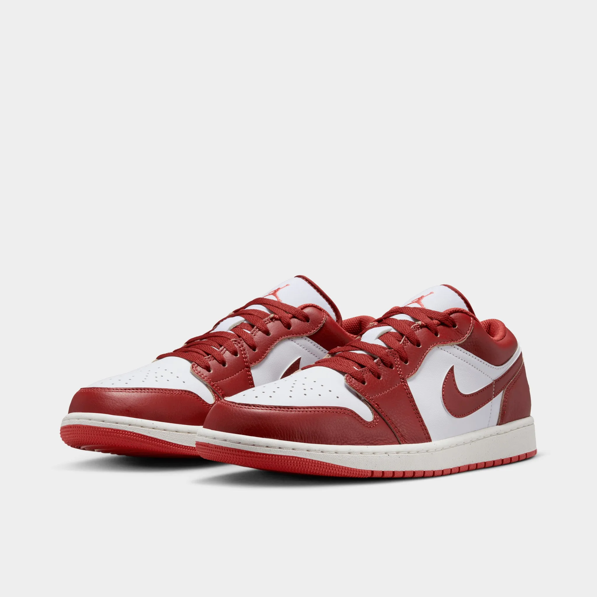 Jordan 1 Low SE White / Dune Red - Lobster