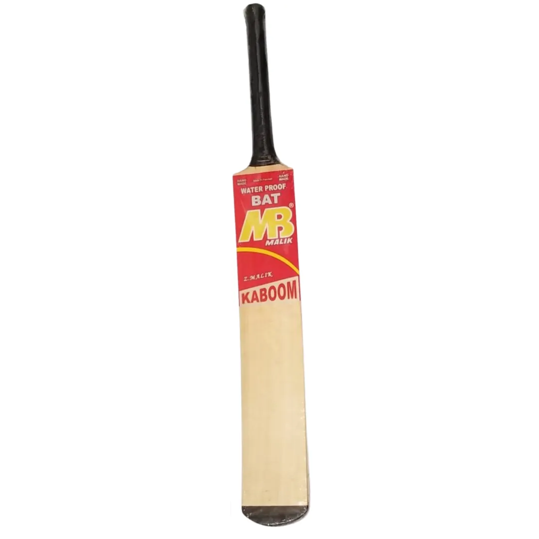 MB Malik Cricket Bat Kaboom Long Blade Tape Tennis