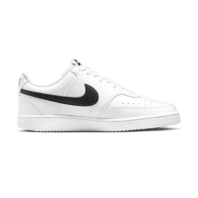 Men's Court Vision Low Next Nature White/Black/White