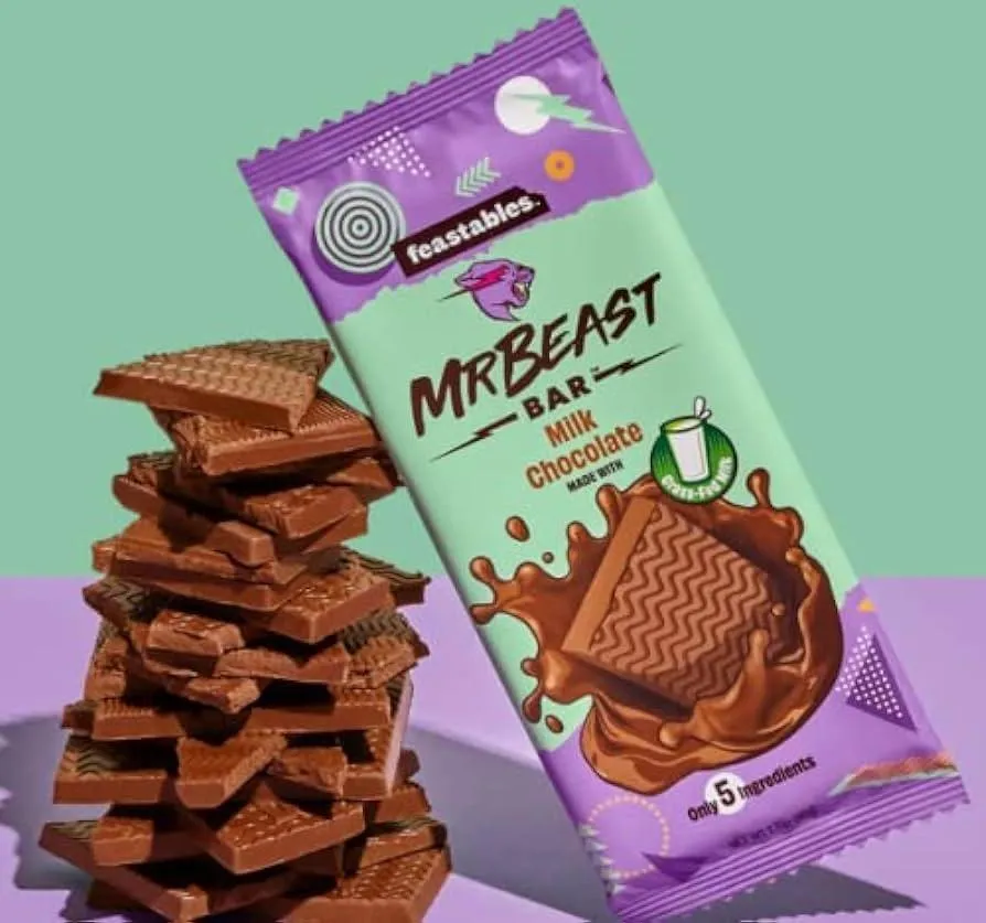 Mr. Beast Feastables Milk Chocolate Bar