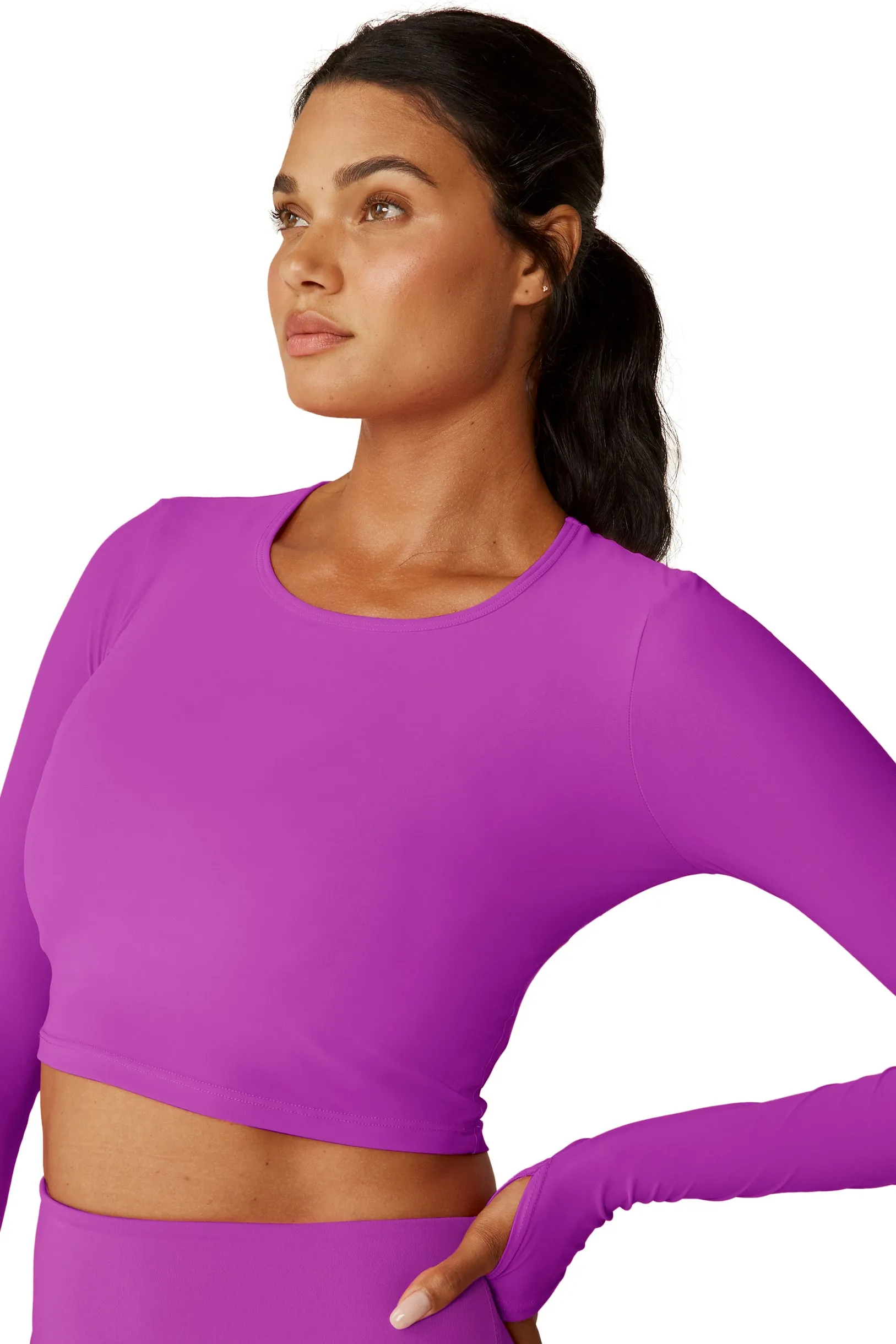 POWERBEYOND LITE CARDIO PULLOVER VIOLET BERRY