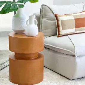 Pylon End Table Wood Color