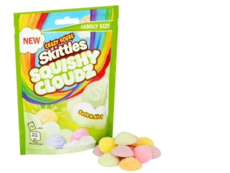 Skittles Squishy Cloudz Crazy Sours