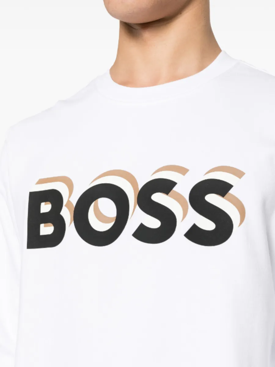 Sweater Logo Print BOSS