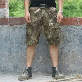 Tactical Camouflage Cargo Shorts