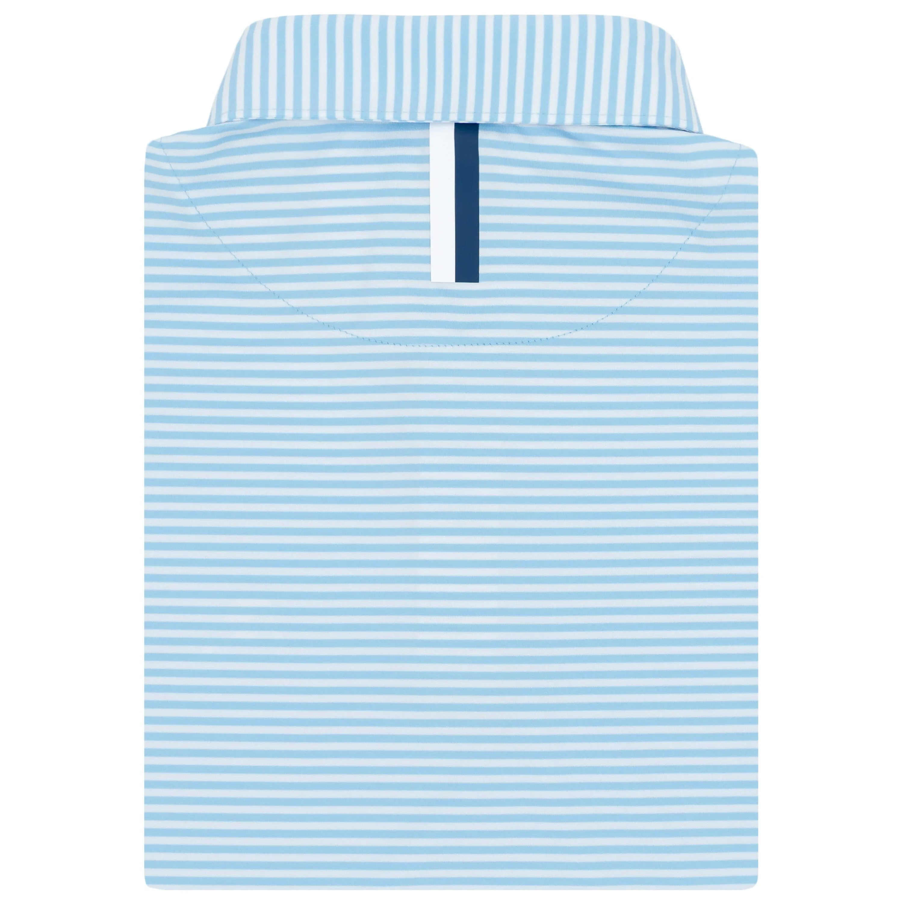 The Birdie Stripe | Performance Polo | The Birdie Stripe - Pure Blue/White